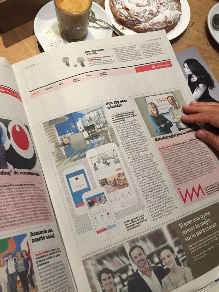 Daysk featured in La Vanguardia